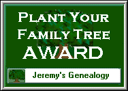 Plant Your Family Tree Award