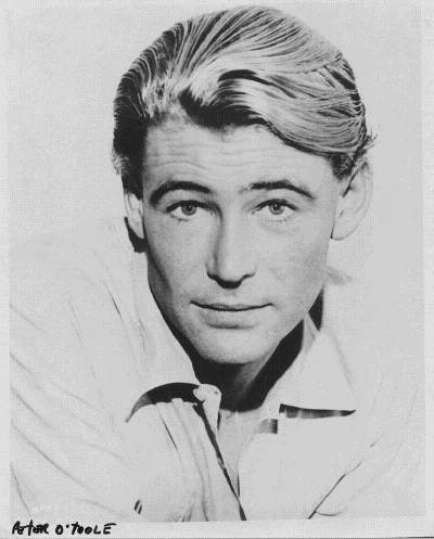 Photo of the debonair and handsome young Peter O'Toole.