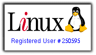 Register yourself as a Linux user