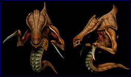 Hydralisk, the most powerful creature in StarCraft.