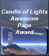 Award from CandleOfLight 2001.