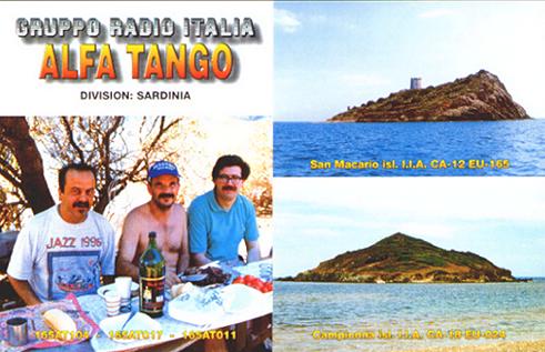 Qsl from Sardinia