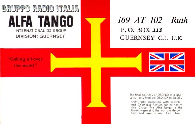 Qsl from Guernsey Island