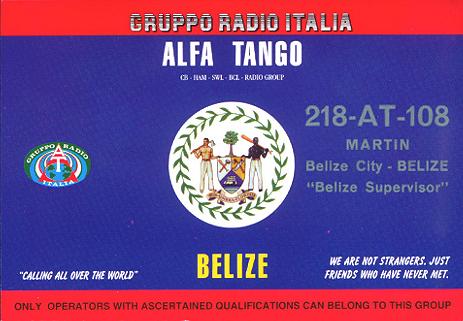 Qsl from Belize