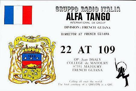 Qsl from French Guyana