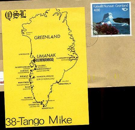 Qsl from Greenland