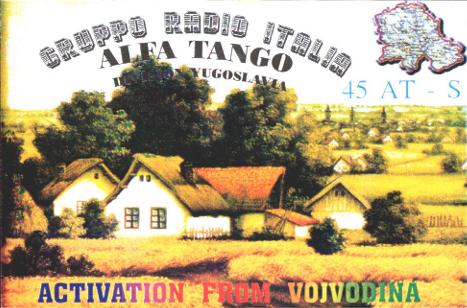 Qsl from Yugoslavia