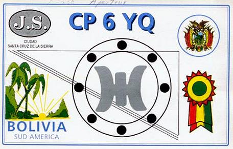 Qsl from Bolivia