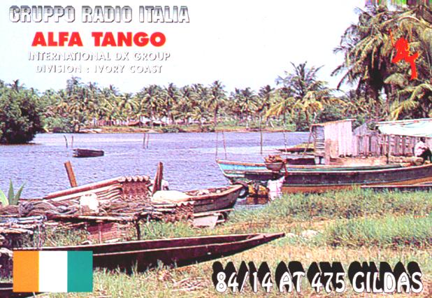 Qsl from Ivory Coast