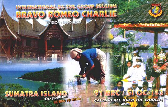 Qsl from Indonesia