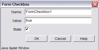 form checkbox