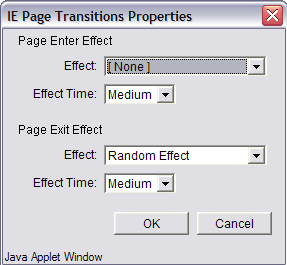 Page Transitions