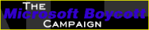 The Microsoft Boycott Campain