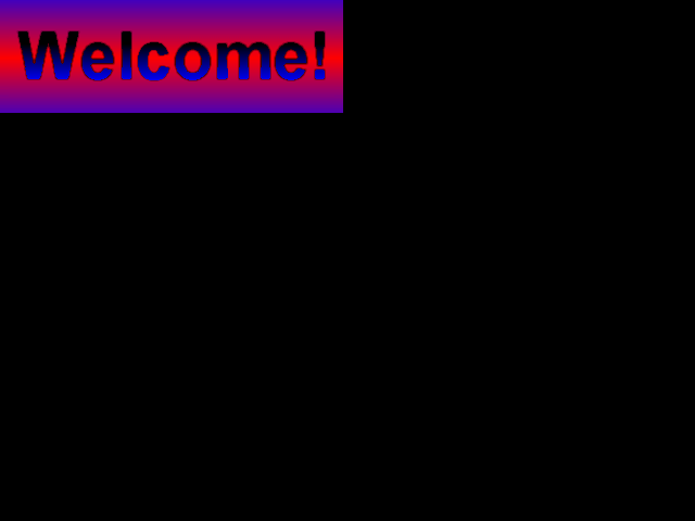 Welcome