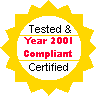 Tested & Certified as Y2K+1 Compliant