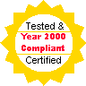 Tested & Certified as Y2K Compliant