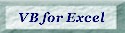 VB for Excel