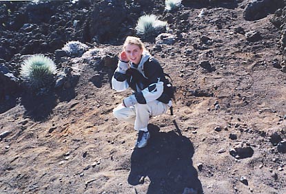 Haleakala Crater Sliding Sands Trail