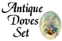 Antique Doves Set