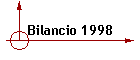 Bilancio 1998