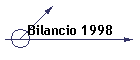 Bilancio 1998