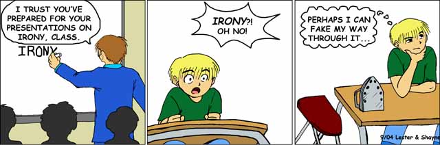 Ironingy - September 14, 2004