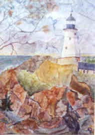 Lighthouse collage