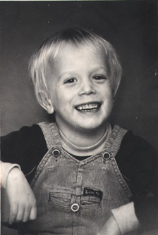 Me, 5 years
 old. My fav. photo.