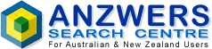 Anzwers searches Australia and New Zealand