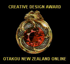 Otakou New Zealand Online Creative Design Award on 08/26/1999