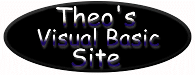 Theodore's Visual Basic site : A VB5 site with lots of info for beginners and pro's,freeware source Visual Basic projects,programming tips,comprehensive list of links,Visual Basic Message Board,Visual Basic Chat room