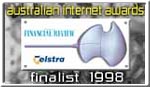 Australian Internet Awards Finalist 1998