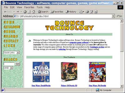 Bounce Technology Screenshot