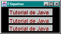 Applet Etiqueta