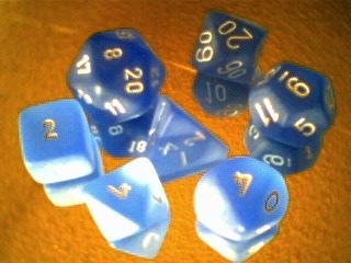 Chessex Frosted Blue Limited Edition *SOLD*