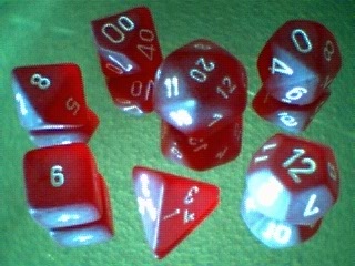 Chessex Frosted Red Limited Edition *SOLD*