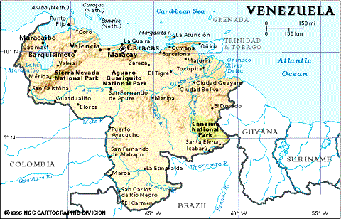 mapa venezuela