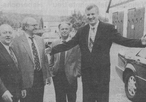 Bundesgesundheitsminister Horst Seehofer in Igensdorf