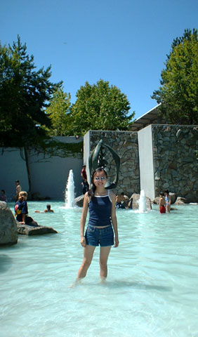 Me in the very shallow pool.