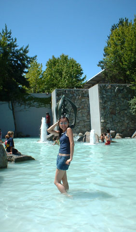 Me again in the very shallow pool.