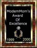 ModemMom's Award of Excellence!