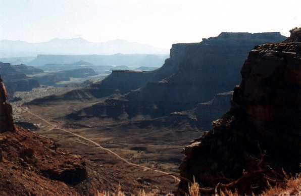 Overlooking the valley