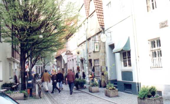 Schnoor street scene