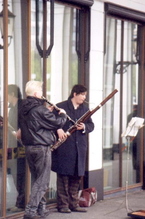 Street musicians