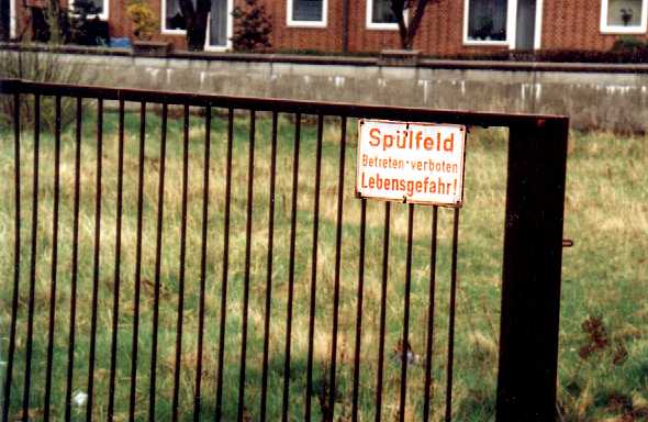 Splfeld, Lebensgefahr