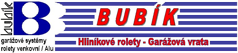 BUBK - hlinkov rolety - garov vrata