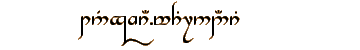 Tengwar-Mithrandir