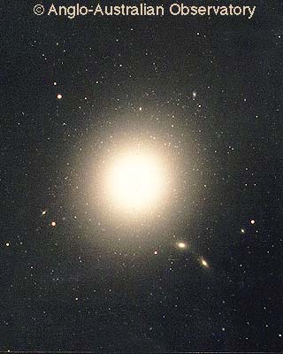 An Elyptical galaxy with a black heart - Messier 87