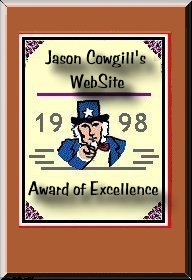 Jason's Web Site Award for Excellence