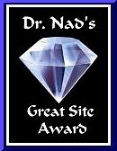  Dr. Nad's Web Site Excellence Award